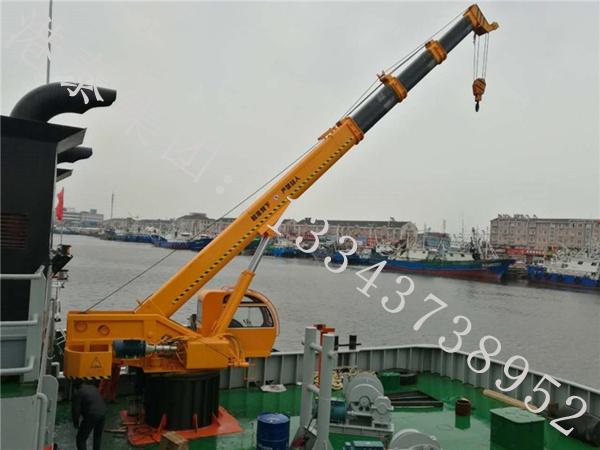福建泉州船用起重機公司介紹如何更流暢的選擇船用起重機