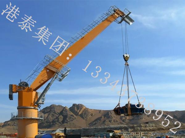 福建莆田船用起重機公司液壓船用起重機工作穩定