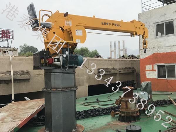 福建寧德船用起重機公司設船用起重機運轉靈活