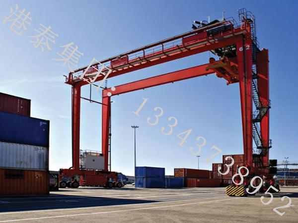 江蘇鎮江集裝箱門式起重機廠家集裝箱門機自動糾偏 運行可靠