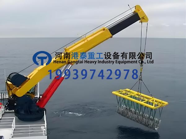 船用起重機在水下作業設備投放和回收的技巧