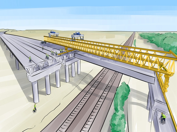 廣西欽州200T架橋機(jī)廠家陪您走過(guò)2019