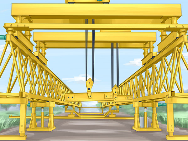 云南保山架橋機廠家DF550型架橋機出租出售