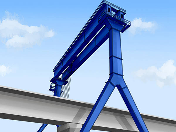 山東日照10噸龍門吊租賃廠家20年施工經驗