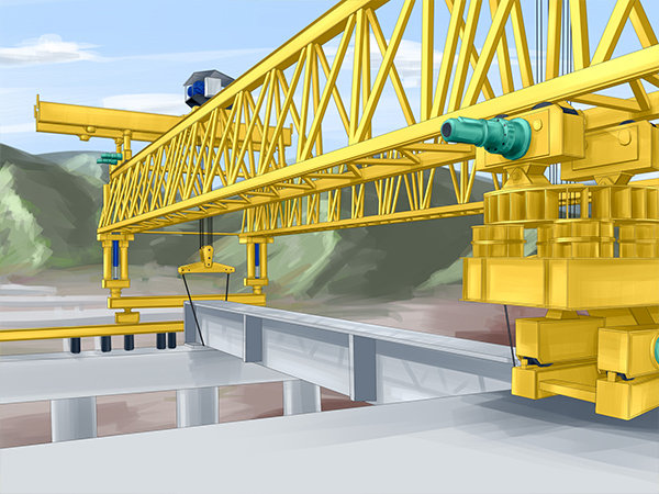 四川樂山架橋機(jī)廠家180噸架橋機(jī)價格