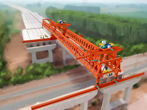 180噸40米T梁公路架橋機(jī)河北石家莊出租