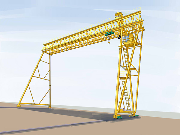 四川廣元龍門吊銷售廠家4臺10噸龍門吊已售出