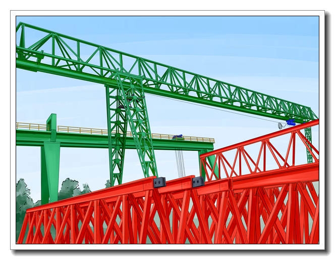 吉林延邊龍門吊20噸電動單梁月租賃費用