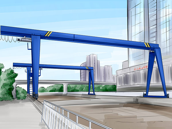 安徽池州龍門吊生產廠家80噸價格詳情表