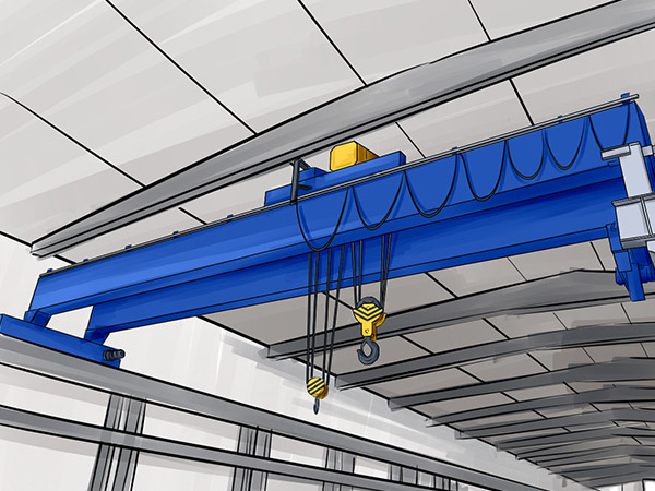 陜西延安5噸行車銷售廠家維修保養(yǎng)有技巧