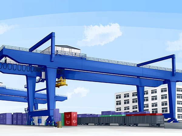 遼寧遼陽集裝箱起重機廠家設備提高了空間的利